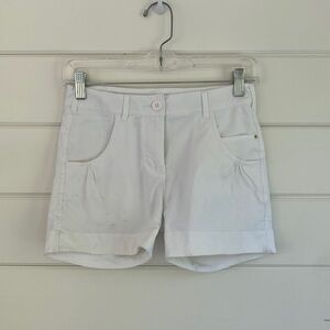 Nike | White Women's Golf Dri-Fit Shorts | Excellent Condition